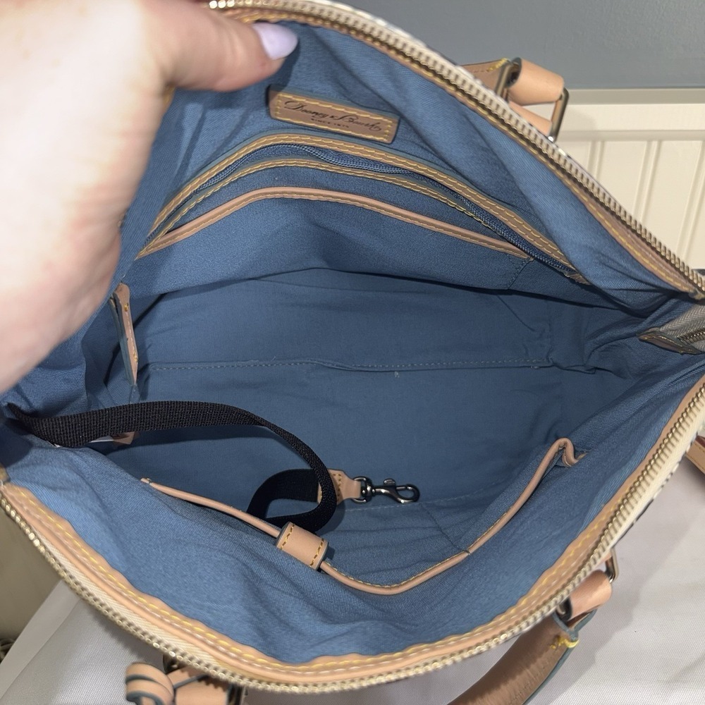 Dooney & Bourke Disney Cruise Line Inaugural 2012-2013 Satchel Purse Hand Bag - Picture 7 of 14